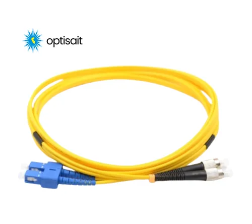 Patch cord FO LSZH FC/UPC - SC/APC Duplex