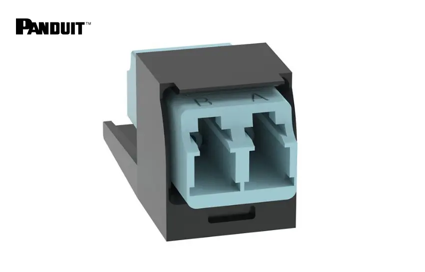 ACOPLADOR LC DUPLEX (AQUA) PANDUIT